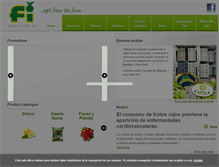 Tablet Screenshot of frutasiru.com